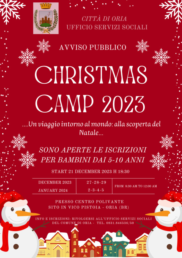 Locandine Christmas Camp 2023 54b8d28e1548369ea375f30d65ccdf49